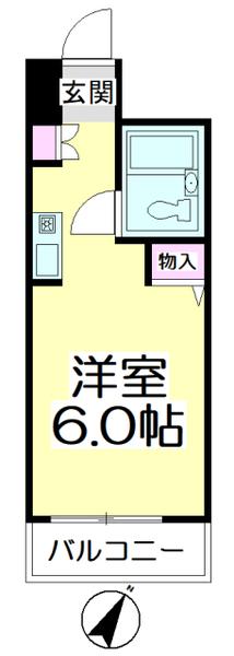 OKZAC 間取り図画像