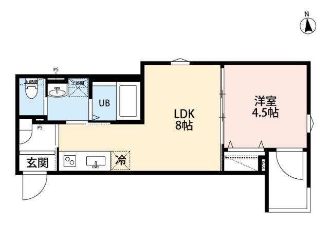 クロワッサン六町 間取り図画像