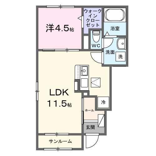 フォンテ　リチェッタ 間取り図画像