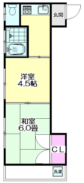 第二サトーハイツ 間取り図画像