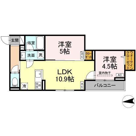セレスティア六町IV 間取り図画像