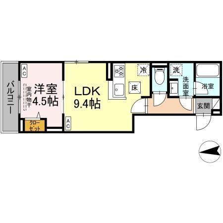 セレスティア六町IV 間取り図画像