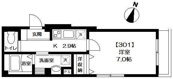 ジプソフィリア 間取り図画像