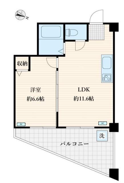 大橋ビル 間取り図画像