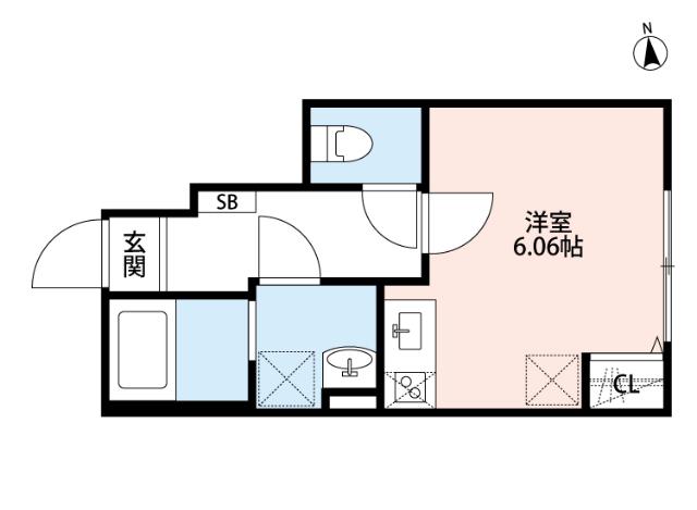 オリーブ舎人 間取り図画像