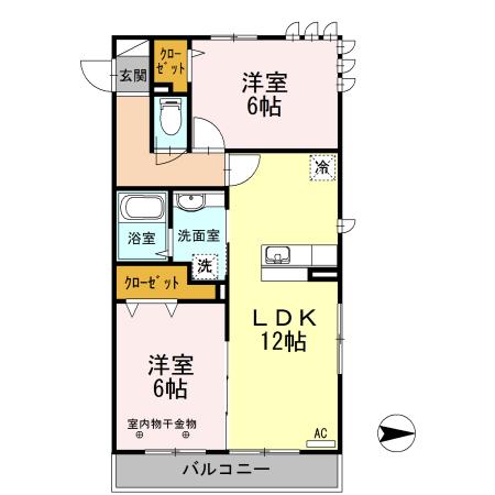 プランドール　メゾン 間取り図画像