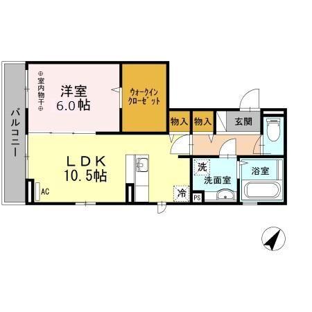 PLATINUM 間取り図画像