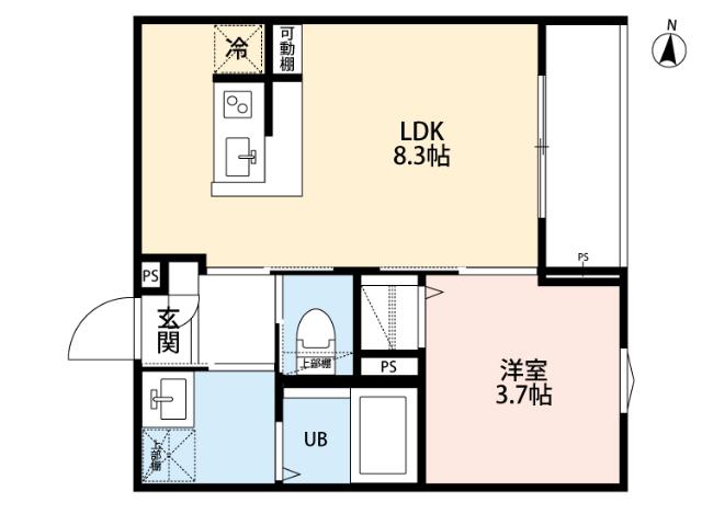 robot home 小菅 間取り図画像