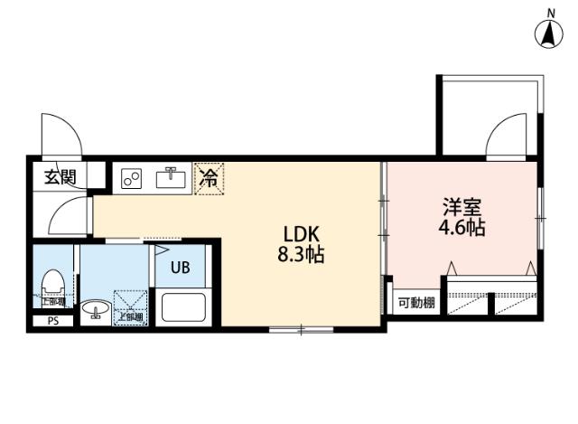 robot home 小菅 間取り図画像