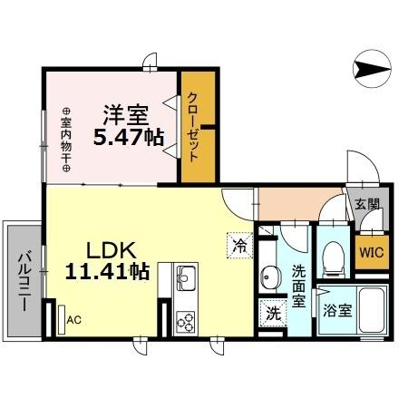 ミレーネ西新井 間取り図画像