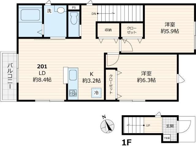 ルミエール光II 間取り図画像