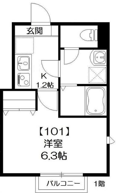 エルヴィス 間取り図画像