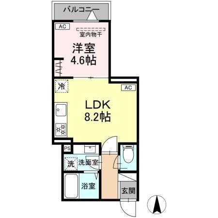 セレスティア関原 間取り図画像