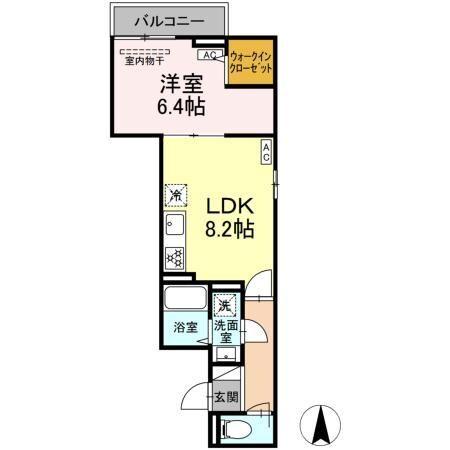 セレスティア関原 間取り図画像