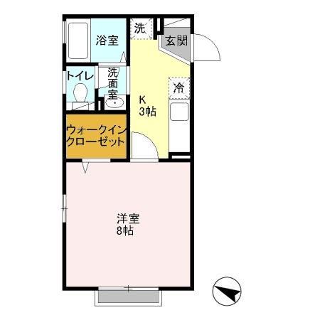 セジュール 間取り図画像