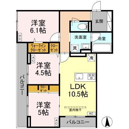 グランドゥール　ラテール 間取り図画像