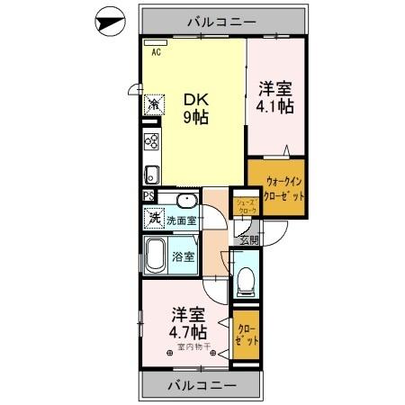 ルピナス 間取り図画像