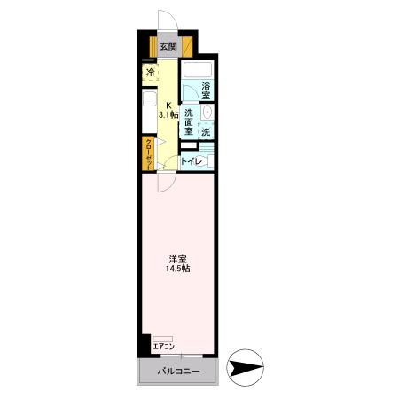 ロイヤルパークスシーサー 間取り図画像