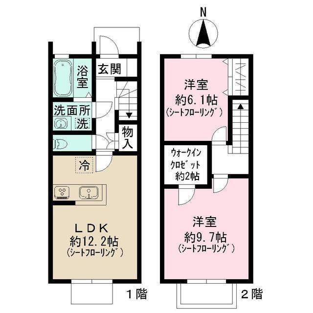 セレーナ西新井 間取り図画像