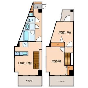 アーバンレックス西新井Ⅱ 間取り図画像