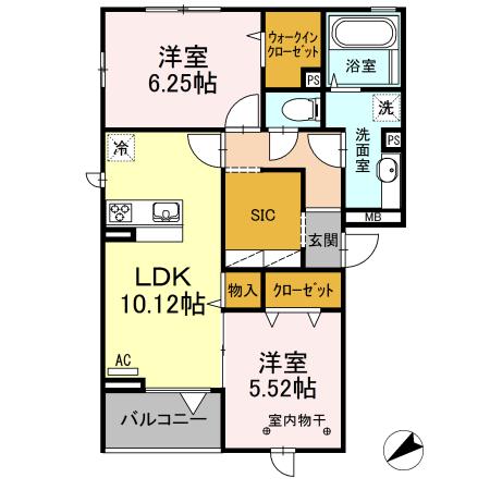  間取り図写真