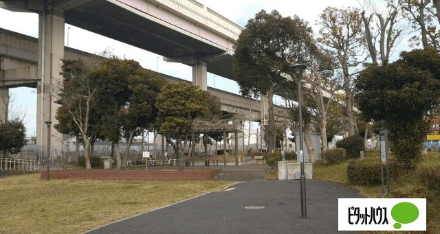 川端第一公園：378m