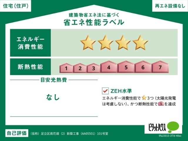 リブリ・南花畑 省エネ性能表示ラベル