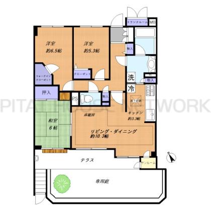  間取り図写真