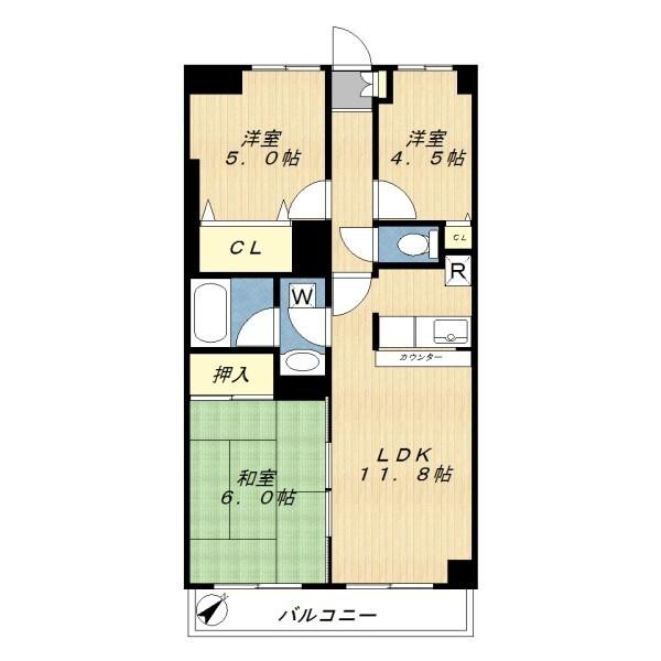  間取り図写真