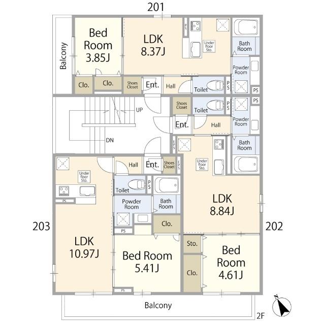 建築中につき変動あり