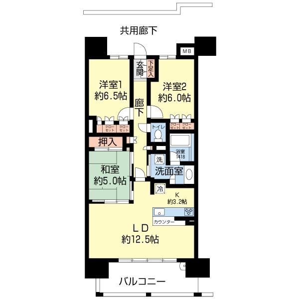  間取り図写真