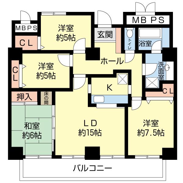  間取り図写真
