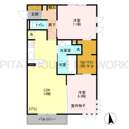  間取り図写真