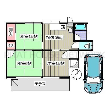  間取り図写真