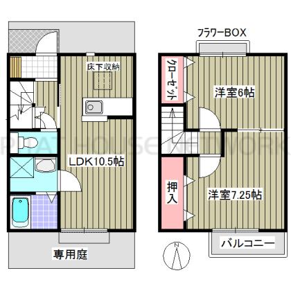  間取り図写真