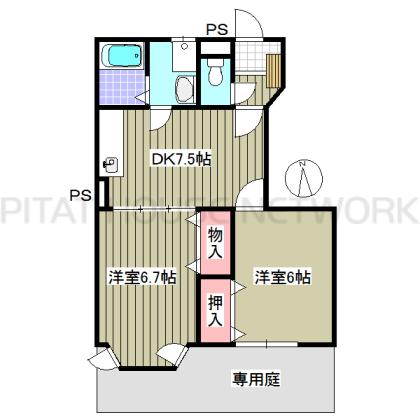  間取り図写真