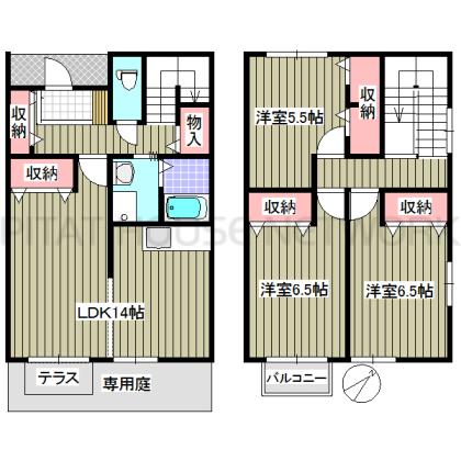  間取り図写真