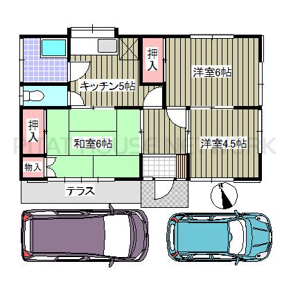  間取り図写真