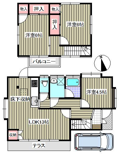  間取り図写真