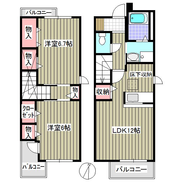 サニーブロード（101） 間取り図画像