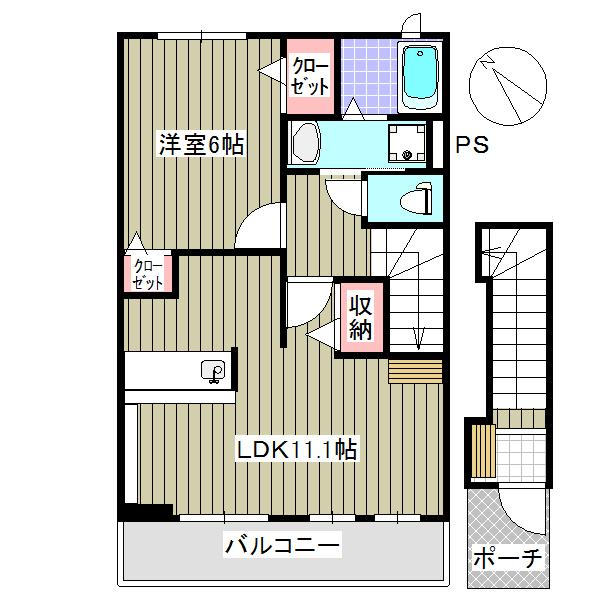  間取り図写真