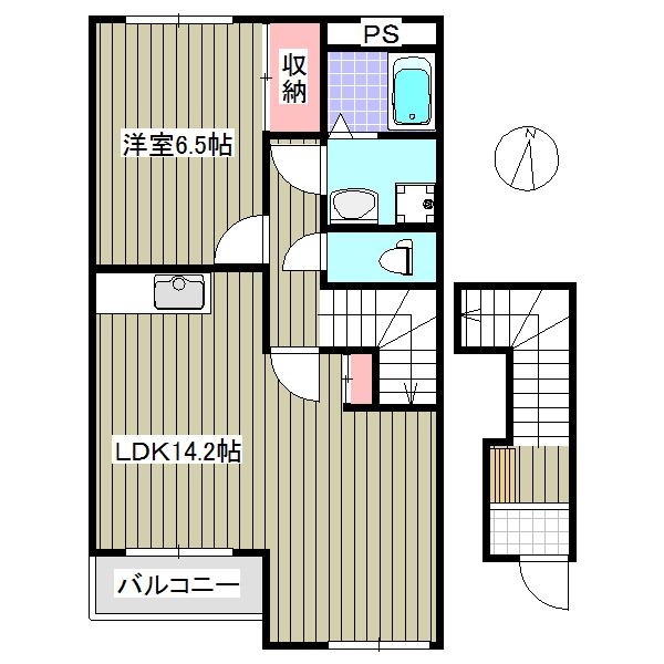 レジェンド（201） 間取り図画像