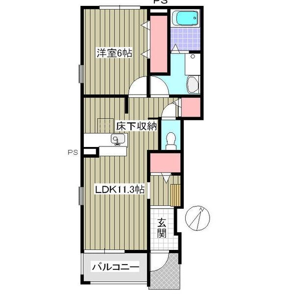 サンライズＴＭ（101） 間取り図画像