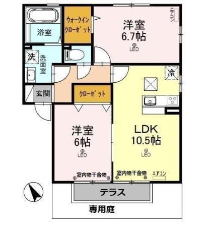  間取り図写真