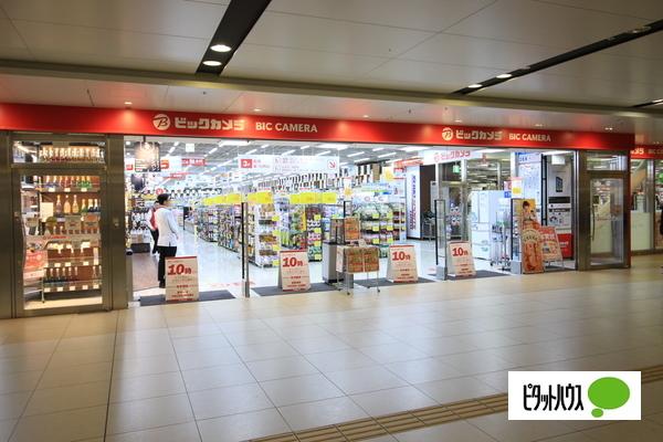 ビックカメラ新潟店：543m