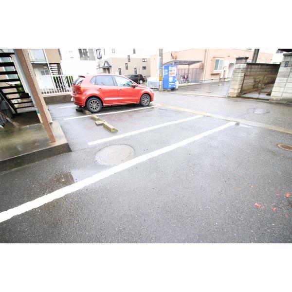 新潟市中央区長嶺町アパート 駐車場