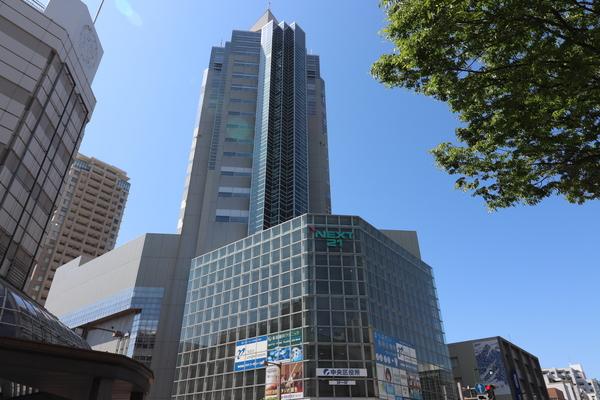 新潟市中央区役所：495m
