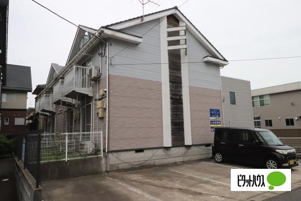 新潟市中央区紫竹山アパート 外観