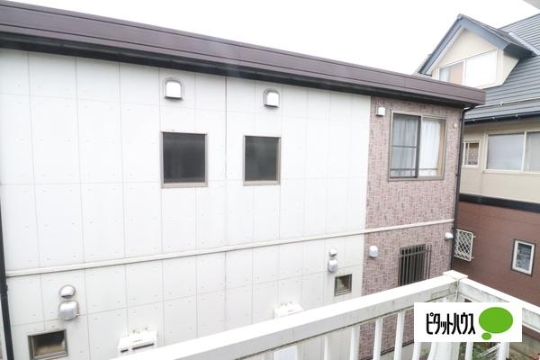 新潟市中央区紫竹山アパート 眺望