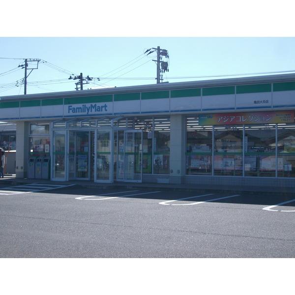 デイリーヤマザキJR亀田駅店：384m